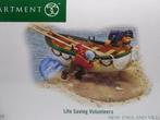 Department 56  Life saving volunteers  in doos, Diversen, Kerst, Zo goed als nieuw, Verzenden