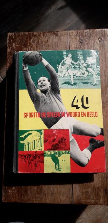 Bleu Band Sportboek, plaatjesboek uitgegeven in 1955