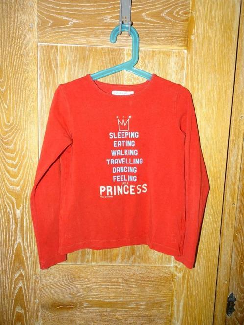 Longsleeve maat 128, Kinderen en Baby's, Kinderkleding | Maat 128, Gebruikt, Meisje, Shirt of Longsleeve, Ophalen of Verzenden
