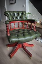 Groene Captain's Swivel Chair Bureaustoel, Huis en Inrichting, Ophalen, Zo goed als nieuw, Groen, Bureaustoel