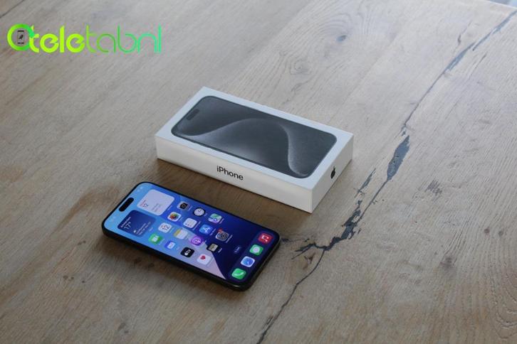 Apple iPhone 15 Pro Max - 256GB - Zwart Titanium | Garantie, Telecommunicatie, Mobiele telefoons | Apple iPhone, Zo goed als nieuw