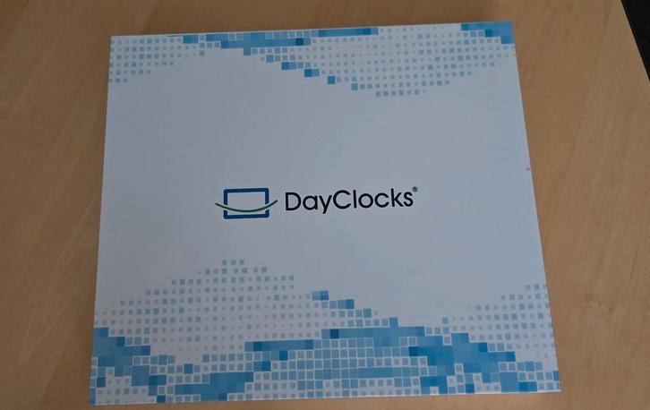Dayclocks Dementieklok - Zo goed als nieuw!, Audio, Tv en Foto, Fotografie | Digitale fotolijsten, Zo goed als nieuw, 8 tot 12 inch