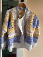 Handgemaakte Gehaakte Vest, Kleding | Dames, Ophalen of Verzenden, Zo goed als nieuw, Maat 38/40 (M), Wit