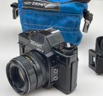 Zenit AM-2 en Helios-44K-4 (+ E-mount adapter e.a.) lezen !, Ophalen of Verzenden, Compact, Overige Merken