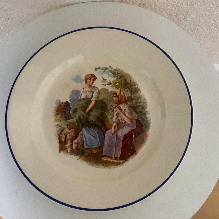 Prachtig Petrus Regout wandbord in tópconditie! (en méér...), Antiek en Kunst, Antiek | Wandborden en Tegels, Ophalen of Verzenden