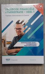 basisboek financiële administratie deel 1, Boeken, Ophalen of Verzenden, Nieuw, Overige niveaus