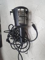 Vintage Kabellooplamp / Looplamp - Zwart, Ophalen of Verzenden, Gebruikt, Minder dan 50 watt, Lamp