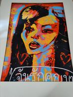 PETER KLASHORST "Thai love" Origineel verf op doek, Ophalen of Verzenden