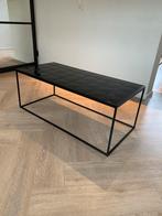 Zuiver Glazed zwarte salontafel | 93x43x36 (bxdxh), Huis en Inrichting, Tafels | Salontafels, Minder dan 50 cm, Minder dan 50 cm