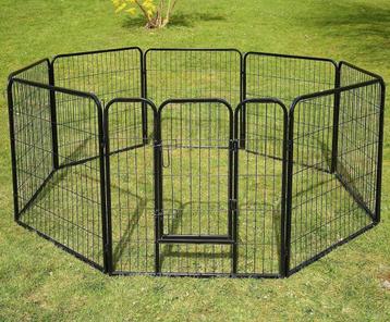 Hondenren Puppyren Zwart Kennel vanaf €89,95 Diverse maten! beschikbaar voor biedingen
