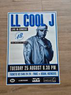 LL Cool J Concert Poster AB Brussel, Ophalen of Verzenden, Zo goed als nieuw, Muziek
