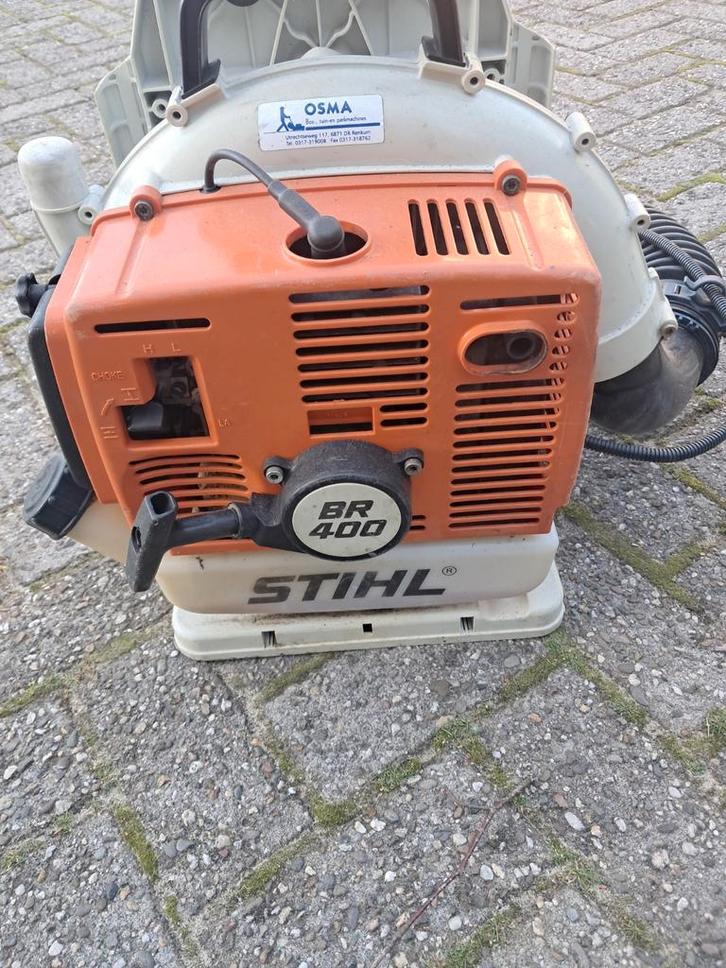Stihl BR 400 Rugbladblazer - Topmodel!, Tuin en Terras, Bladblazers, Ophalen