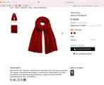 Luxe Kasjmier Schaal - Peter Hahn - Nieuw!, Kleding | Dames, Mutsen, Sjaals en Handschoenen, Maat 42/44 (L), Nieuw, Ophalen of Verzenden