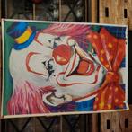 Grote poster april 1976 clown, Verzamelen, Ophalen of Verzenden, Gebruikt