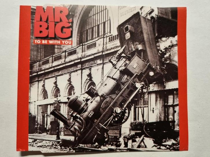 CD-single Mr. Big - To Be With You (1991, izgs), Cd's en Dvd's, Cd Singles, Gebruikt, Rock en Metal, 1 single, Ophalen of Verzenden