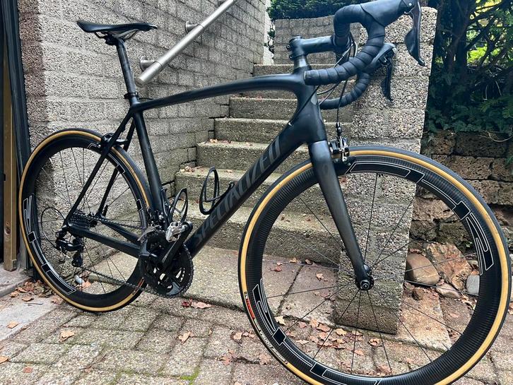 Specialized Tarmac 58 Fact 9r carbon hoge verlgen Shimano, Fietsen en Brommers, Fietsen | Racefietsen, Zo goed als nieuw, Heren