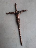 Crucifix roodkoper 24x12 cm, Verzamelen, Religie, Ophalen of Verzenden, Zo goed als nieuw