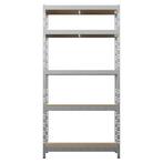 12 Zware hoge metalen stellingkasten, Ophalen, Zo goed als nieuw