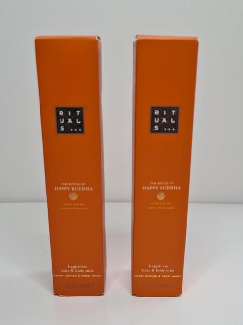 Rituals Happy Buddha hair & body mist 2 st., Sieraden, Tassen en Uiterlijk, Uiterlijk | Parfum, Nieuw, Ophalen of Verzenden
