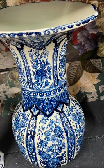 Delfts Blauw Vaas - Handgeschilderd beschikbaar voor biedingen