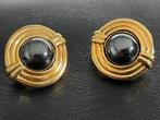 VINTAGE oorbellen clips met cabochon, Sieraden, Tassen en Uiterlijk, Oorbellen, Goud, Overige materialen, Ophalen of Verzenden