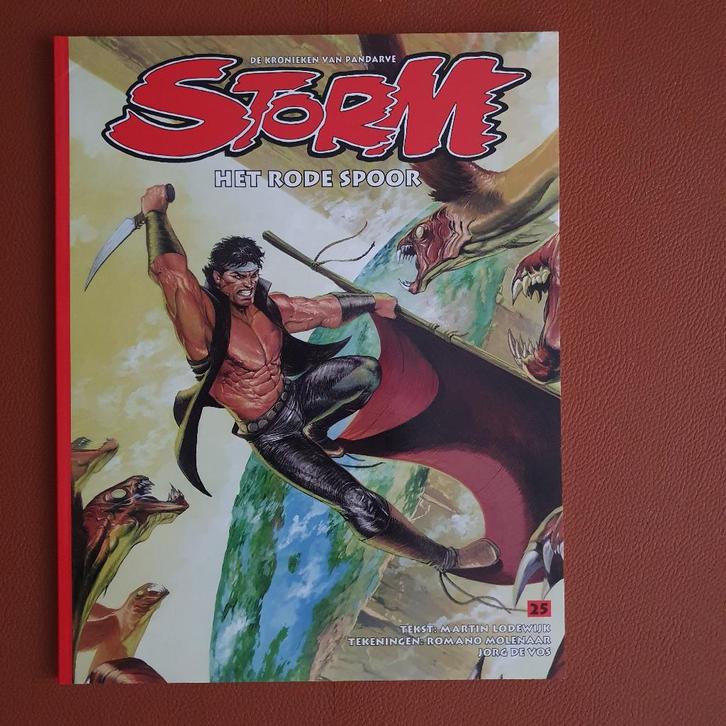 Storm Nr. 25 uit 2010 – Het rode spoor, Boeken, Stripboeken, Zo goed als nieuw, Eén stripboek, Verzenden