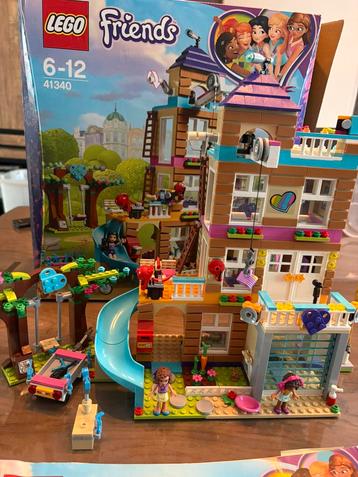 Lego friends vriendschapshuis 41340 incl doos beschikbaar voor biedingen