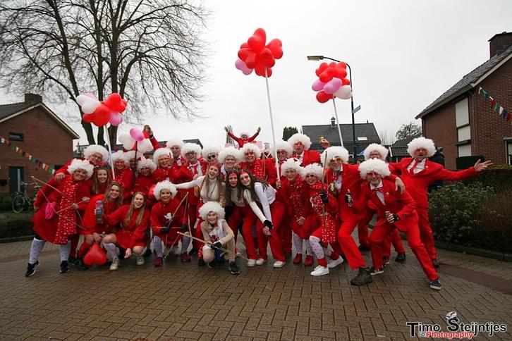 Carnavalskostuums Liefde Thema - Set voor Dame en Heer, Kleding | Heren, Carnavalskleding en Feestkleding, Zo goed als nieuw, Kleding