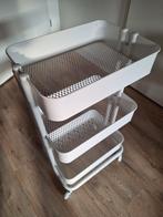 RÅSKOG Roltafel - Wit 28x38x61 cm, Ophalen