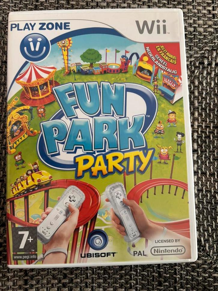 Nintendo Wii - Fun Park Party, Spelcomputers en Games, Games | Nintendo Wii, Zo goed als nieuw, Muziek, 3 spelers of meer, Vanaf 3 jaar