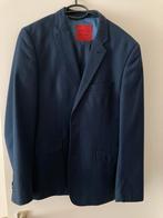 Donkerblauw pak maat 50, Ophalen of Verzenden, Gedragen, Maat 48/50 (M), Blauw