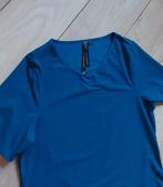 Als nieuw travelstof JE M'APPELLE dames top mt L, Kleding | Dames, Blauw, Maat 42/44 (L), Ophalen of Verzenden, Zo goed als nieuw