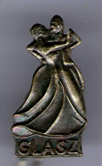 GLASZ zilverkleurig dans speldje ( X_115 ) beschikbaar voor biedingen