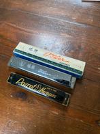 Vintage Mondharmonica's - Tower & Parrot, Muziek en Instrumenten, Gebruikt, Overige typen, Chromatisch, Ophalen of Verzenden