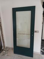 Achterdeur met dubbele glas en driepuntsluiting, Ophalen, Gebruikt, 80 tot 100 cm, Minder dan 200 cm