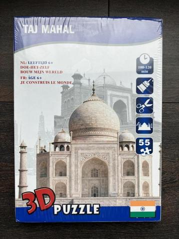 Taj Mahal 3D Puzzle | 55 stukjes | NIEUW in doos beschikbaar voor biedingen