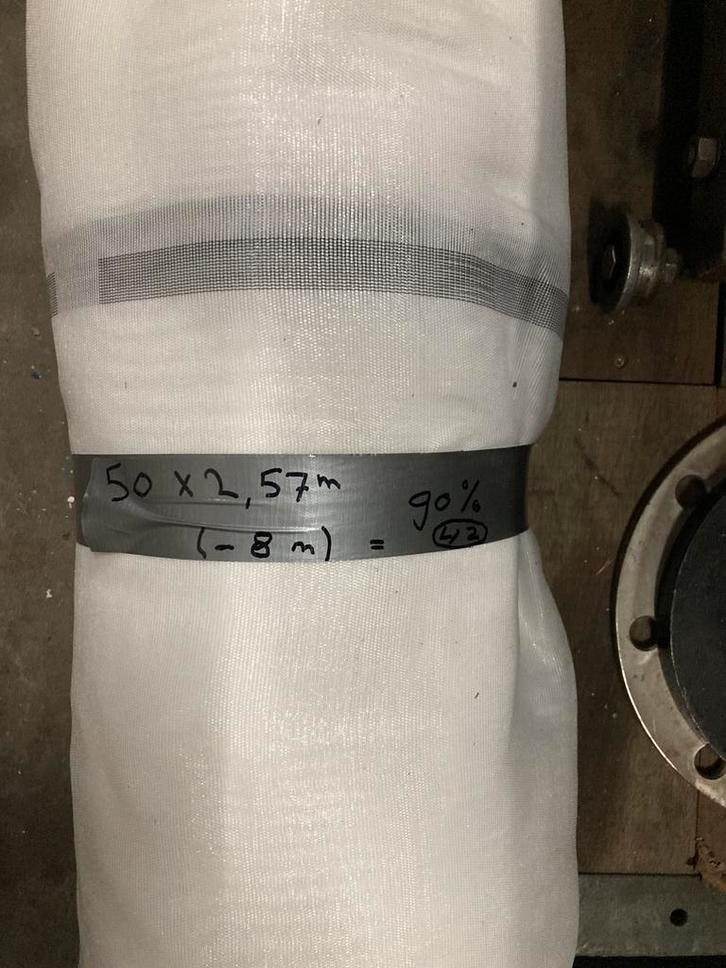 Steigernet steigergaas, Doe-het-zelf en Verbouw, Steigers, Zo goed als nieuw, Overige typen, Minder dan 2 meter, Ophalen