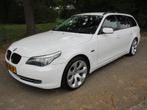 BMW 523i Touring Executive bwj.2008 (Mooie en verzorgde Bmw), Auto's, Achterwielaandrijving, Parkeersensor, Beige, Wit
