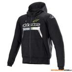 Alpinestars CHROME IGNITION HOODIE, Zwart-Geel-Fluor, Motoren, Kleding | Motorkleding, Ophalen of Verzenden, Nieuw met kaartje