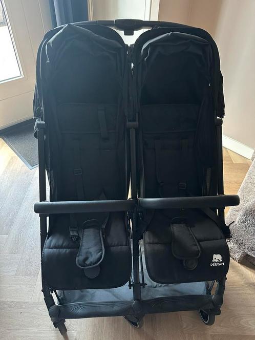 Deryan duo buggy, Kinderen en Baby's, Tweelingen en Meerlingen, Zo goed als nieuw, Kinderwagen of Buggy, Ophalen