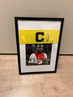 Brobbey Gesigneerde Aanvoerdersband Ajax Ingelijst, Antiek en Kunst, Ophalen of Verzenden