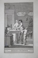 Gravure zeemans t' huiskomst, Antiek en Kunst, Kunst | Etsen en Gravures, Ophalen of Verzenden