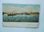 Oude Ansichtkaart Rotterdam - Maas - panorama, Verzenden, Voor 1920, Gelopen, Zuid-Holland