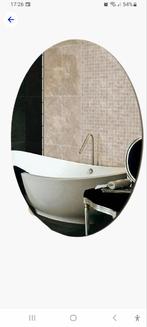 Spiegel ovaal 63 x 45 cm.
Nog nieuw in verpakking, Minder dan 50 cm, Nieuw, Ophalen of Verzenden, Minder dan 100 cm