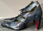 Jan Jansen. Prachtige leren pumps. Mt 39., Kleding | Dames, Schoenen, Pumps, Blauw, Jan Jansen, Ophalen of Verzenden