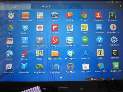 Samsung galaxy tab 3, Computers en Software, Android Tablets, Gebruikt, Wi-Fi, 10 inch, 16 GB, Usb-aansluiting, Ophalen