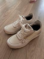 Tamaris witte sneakers met goud accent (leer), Tamaris, Verzenden, Wit, Sneakers of Gympen