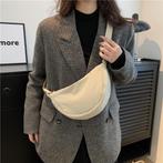 Nylon Schoudertasje, Verzenden, Zo goed als nieuw, Beige, Schoudertasje