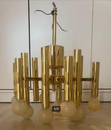 vintage kroonluchter stijl Sciolari 60er jaren designer beschikbaar voor biedingen