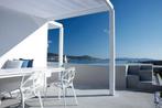6 st Magis outdoor dining chair stapelbaar + tafel 100x200cm, Ophalen of Verzenden, Nieuw, Rechthoekig, Aluminium